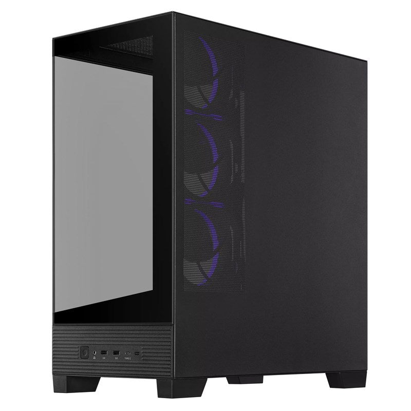 Asus A31 PLUS ATX Mid Tower Gaming PC Case - Black (4 ARGB Fans Included) Asus A31 PLUS ATX Mid Tower Gaming PC Case - Black (4 ARGB Fans Included)